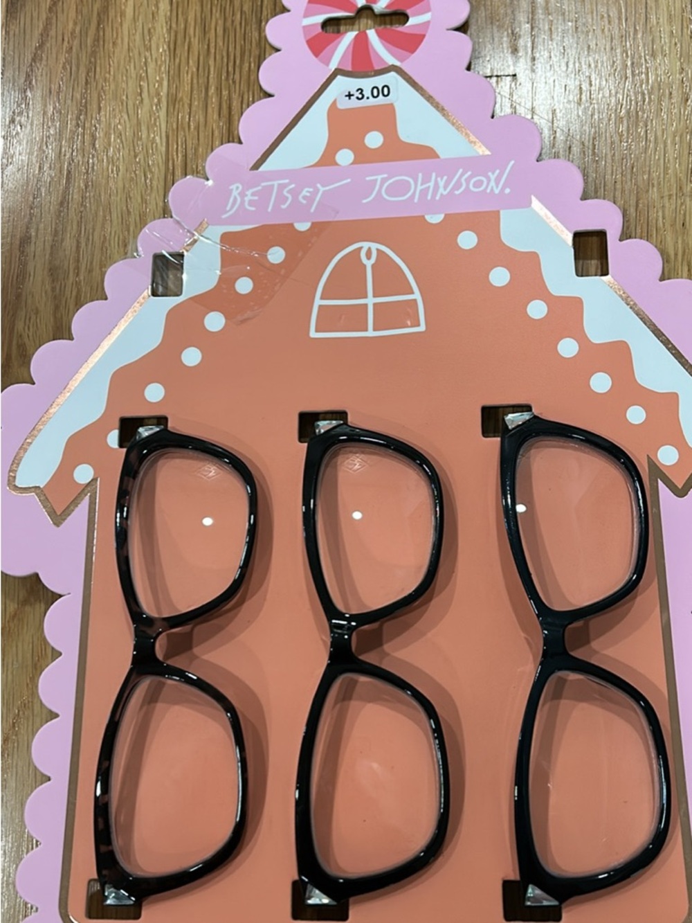 Betsey Johnson Reading Glasses Set of Three